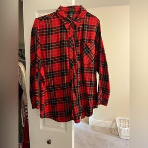 Oversized flannel